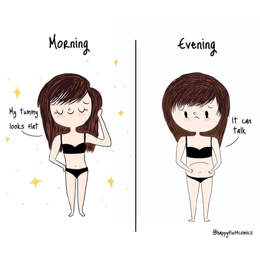 Artist Creates Illustrations Of The Daily Problems Of A Modern Girl And You Will Surely Laugh At It
