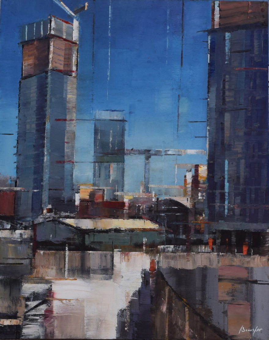 Artist Ditches Brushes To Paint Manchester With Coffee Shop Loyalty Card Artist Ditches Brushes To Paint Manchester With Coffee Shop Loyalty Card