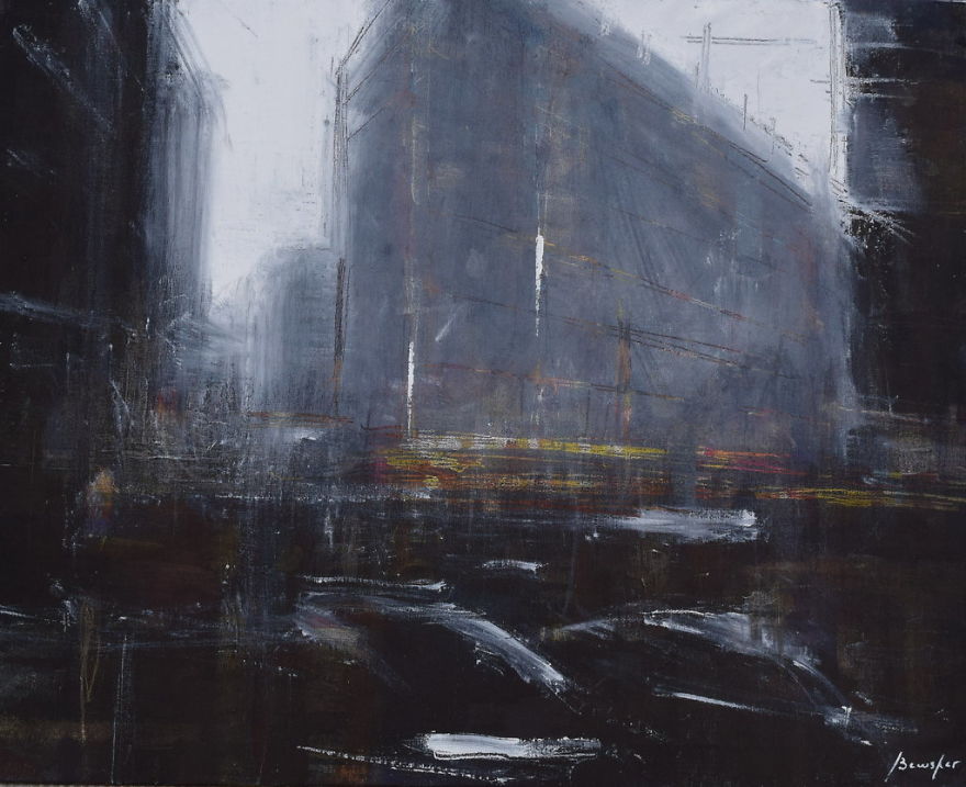 Artist Ditches Brushes To Paint Manchester With Coffee Shop Loyalty Card