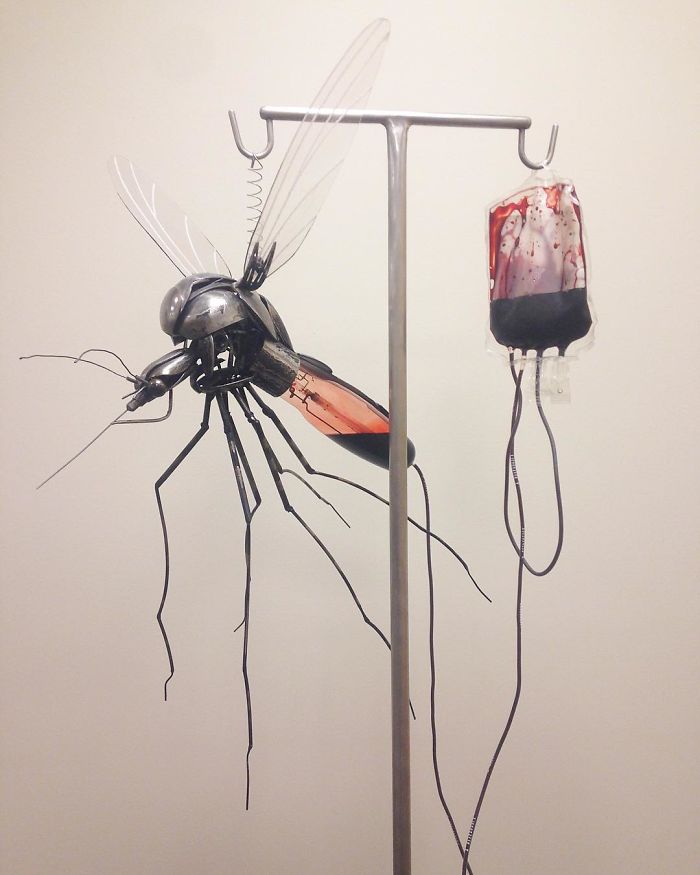 Artist Makes Sculptures With Cutlery And The Result Is Perfect