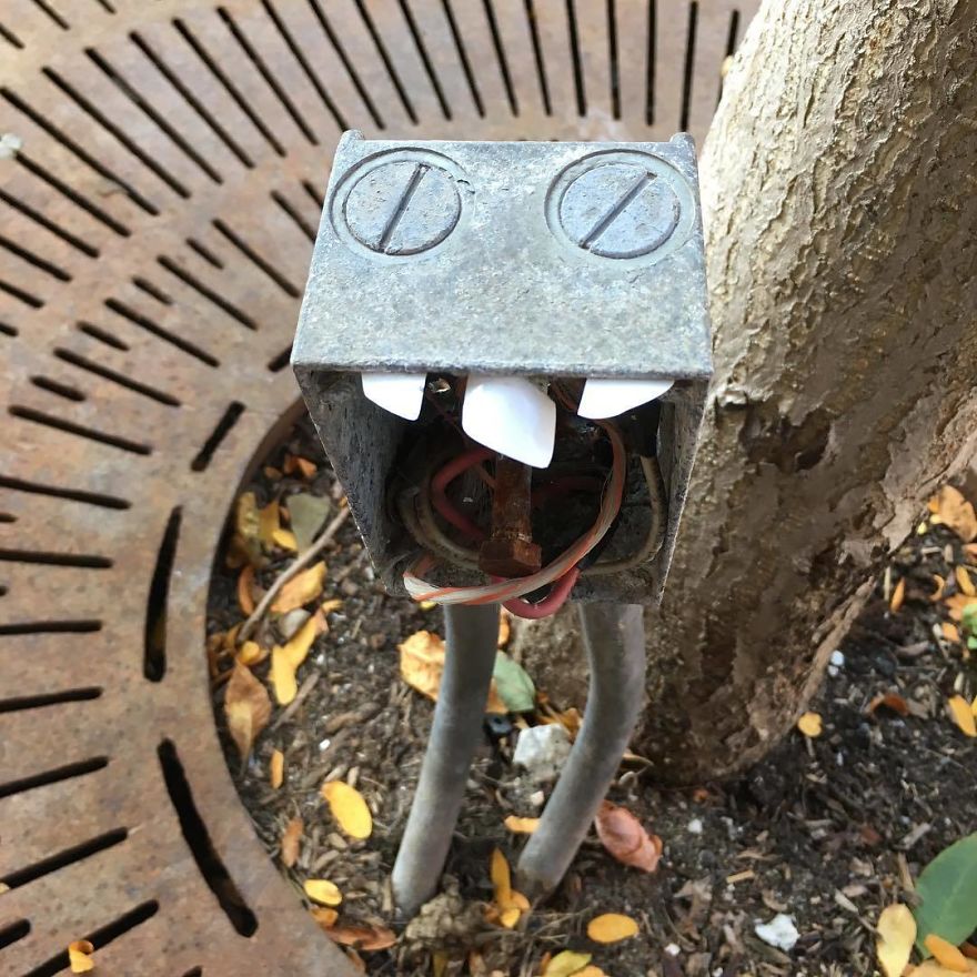 I Transform Public Objects Into Characters With Custom Designed Stickers