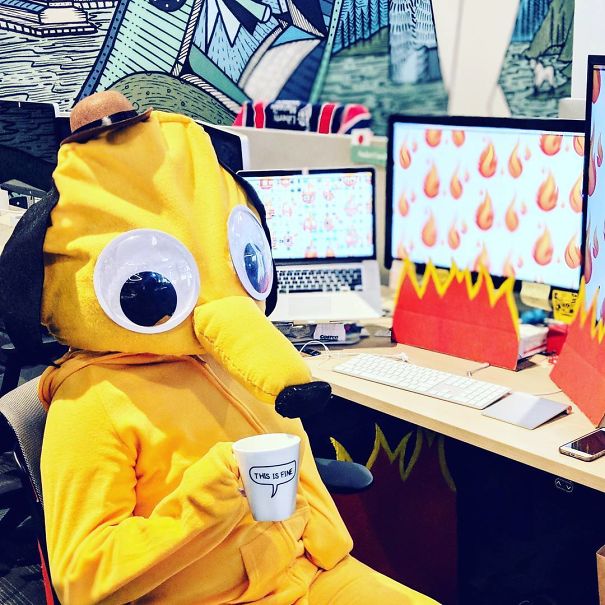 This Is Fine Costume