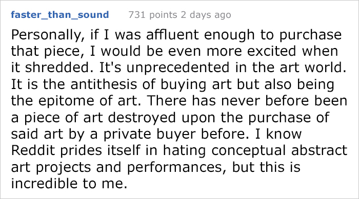 Banksy Artwork Shredded Itself Seconds After Being Sold For More Than 1 Million Dollars