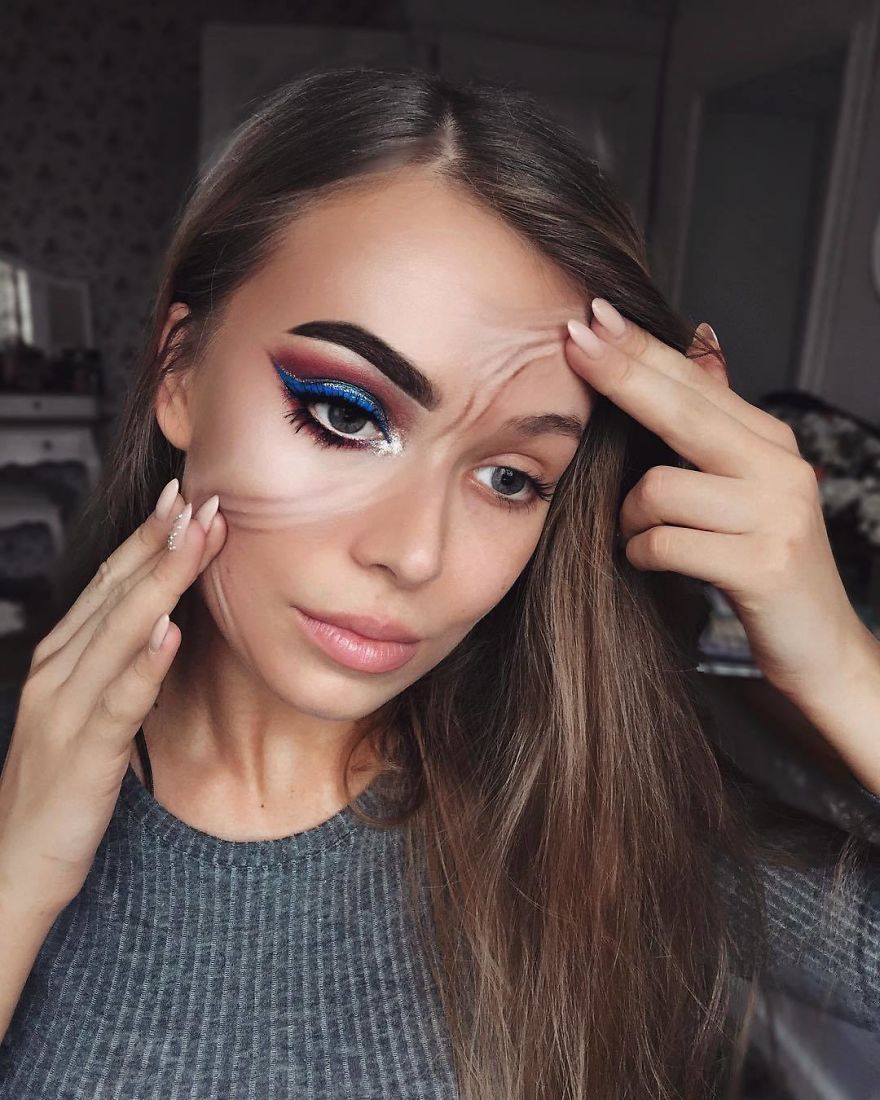 I Transform Myself With Halloween Makeup