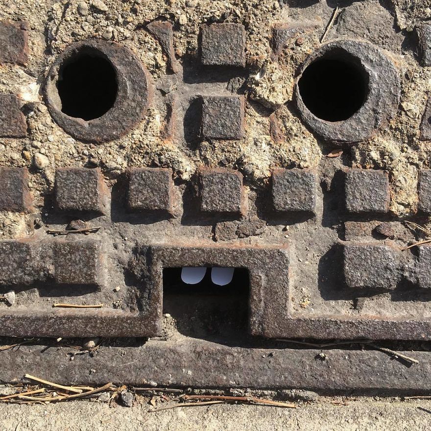 I Transform Public Objects Into Characters With Custom Designed Stickers