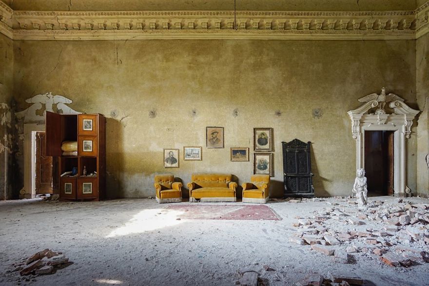 Abandoned Villa In Italy