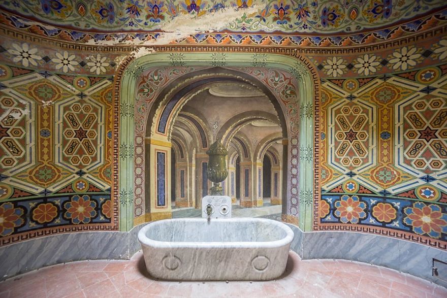 Abandoned Castle In Italy