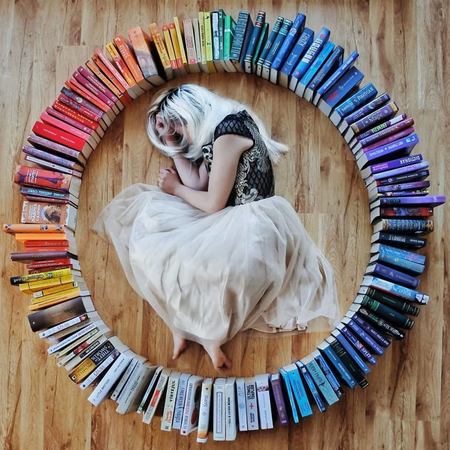 In Love With Books, This Woman Uses Them To Make True Works Of Art
