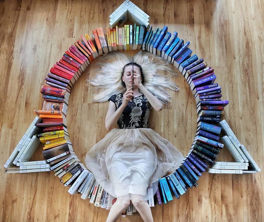 In Love With Books, This Woman Uses Them To Make True Works Of Art