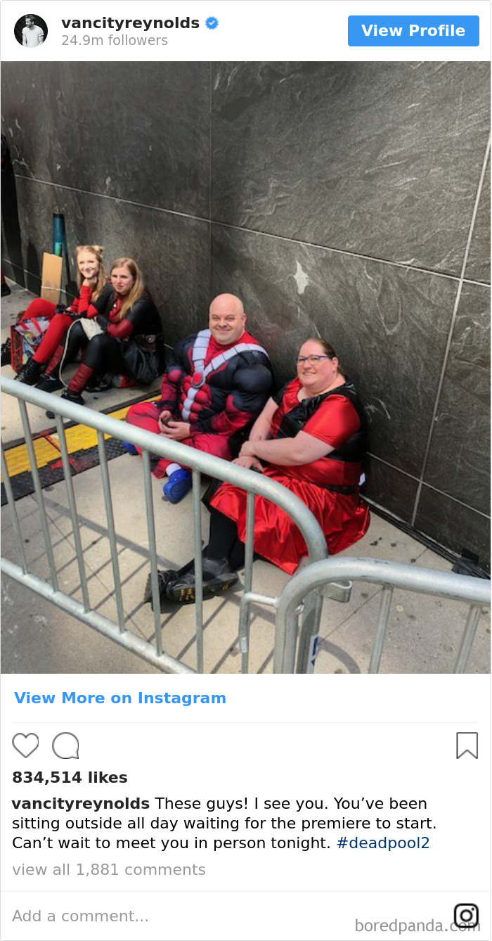 He Truly Appreciates His Fans 