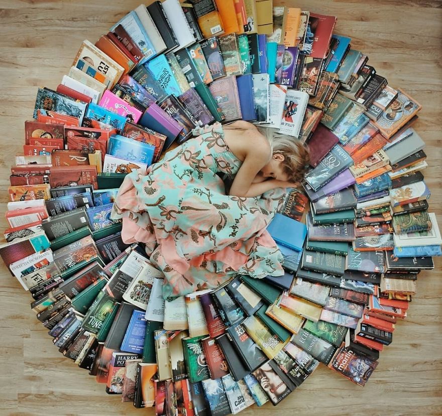 In Love With Books, This Woman Uses Them To Make True Works Of Art