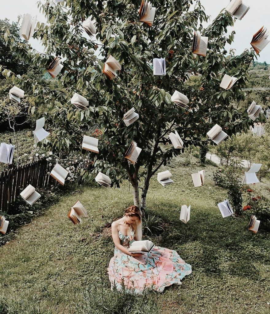 In Love With Books, This Woman Uses Them To Make True Works Of Art