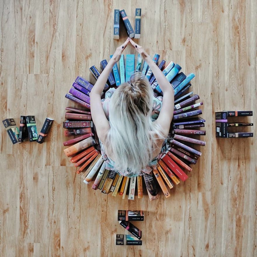 In Love With Books, This Woman Uses Them To Make True Works Of Art