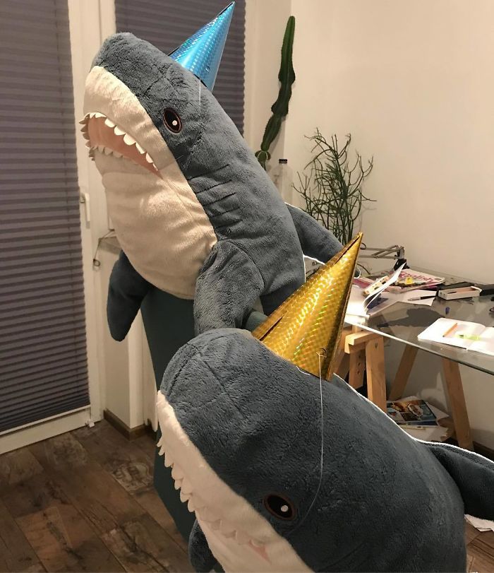 Ikea Shark Plush