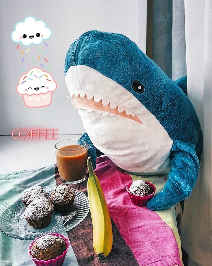 Ikea Shark Plush