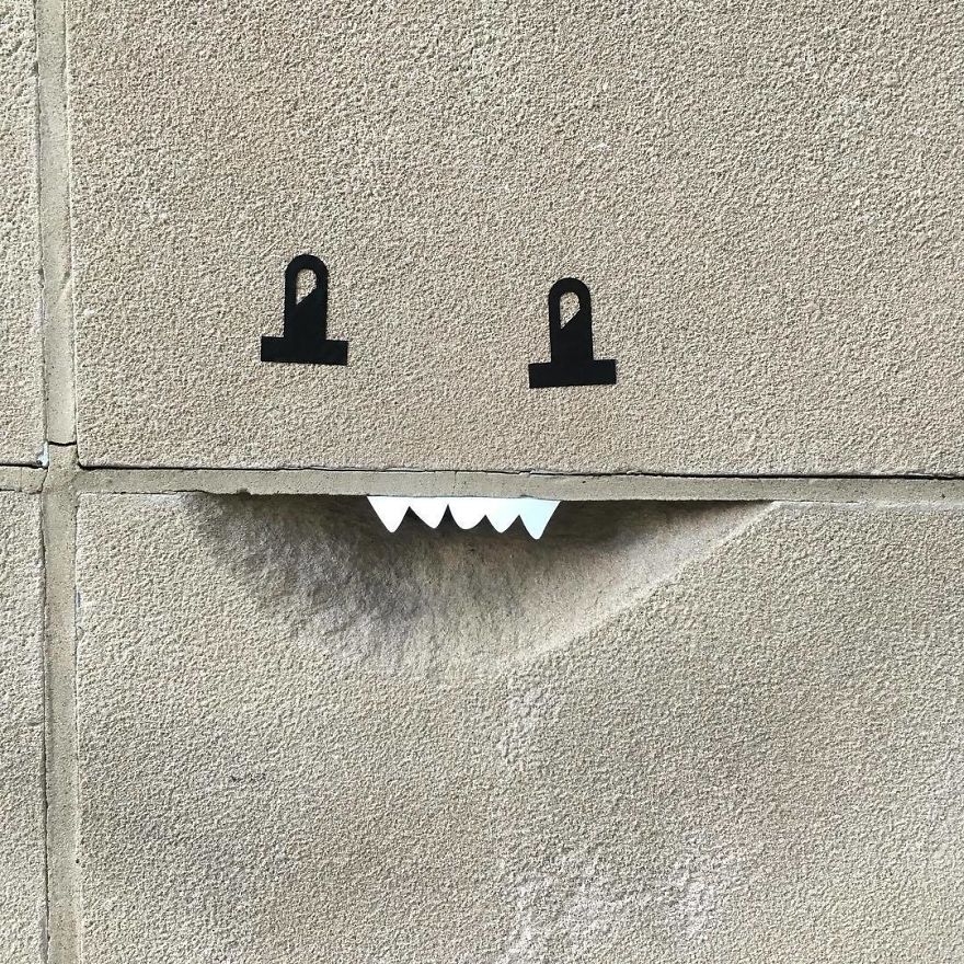 I Transform Public Objects Into Characters With Custom Designed Stickers