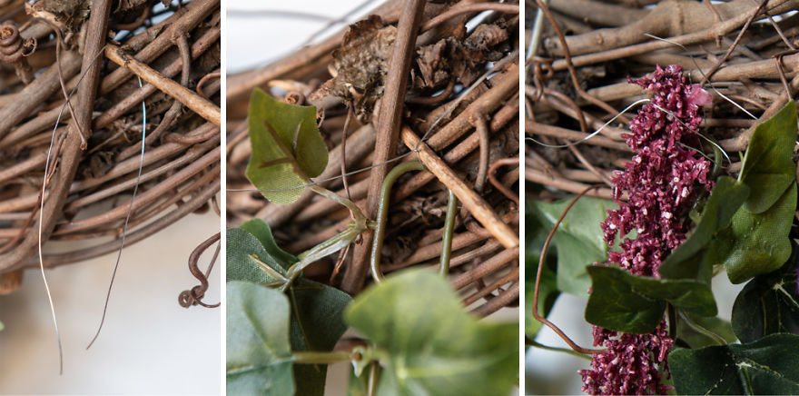Bones & Blooms Halloween Wreath Bones & Blooms Halloween Wreath