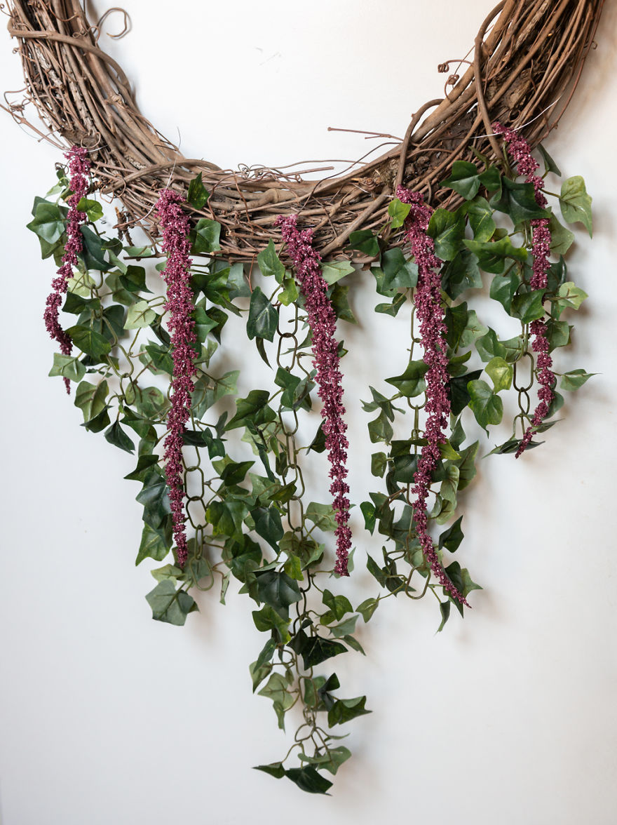 Bones & Blooms Halloween Wreath Bones & Blooms Halloween Wreath