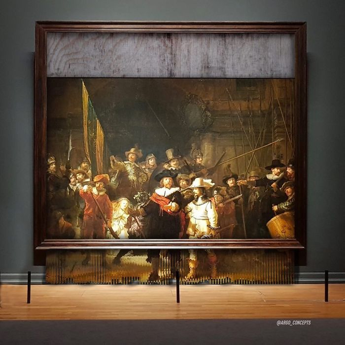 Banksy Artwork Shredded Itself Seconds After Being Sold For More Than 1 Million Dollars Banksy Artwork Shredded Itself Seconds After Being Sold For More Than 1 Million Dollars