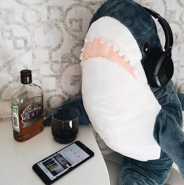 Ikea Shark Plush