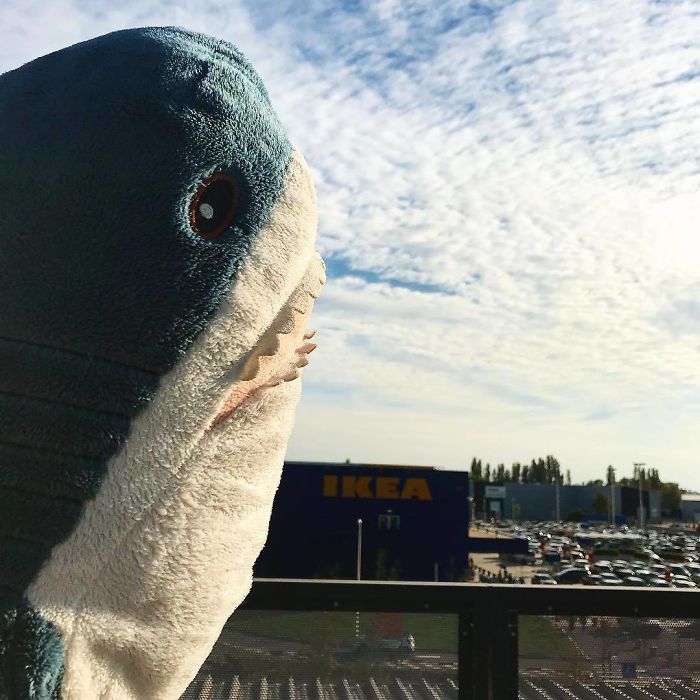 Ikea Shark Plush