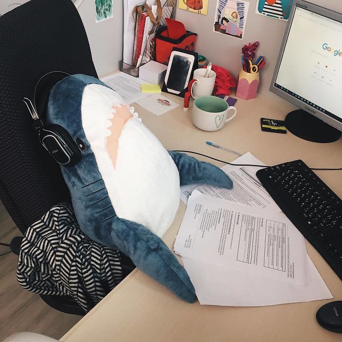 Ikea Shark Plush
