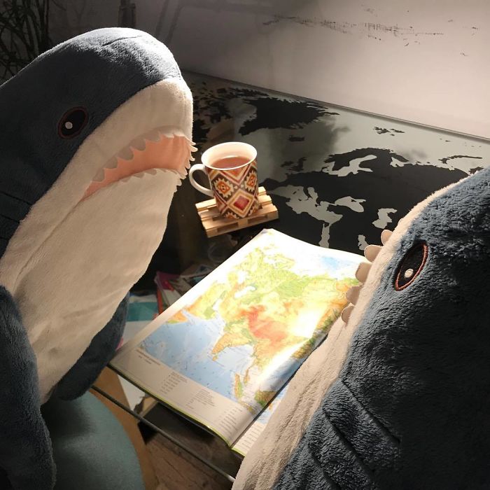 Ikea Shark Plush