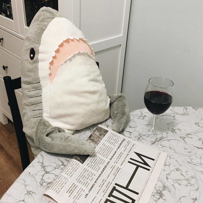 Ikea Shark Plush