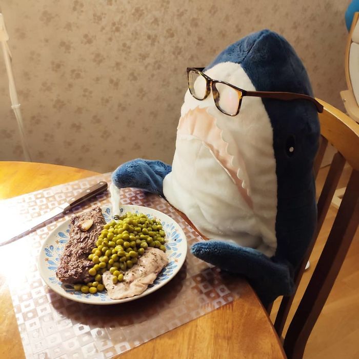 Ikea Shark Plush