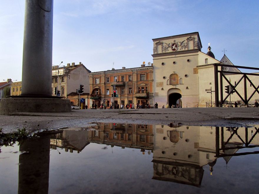 Captured The Beauty Of Rainy Vilnius City