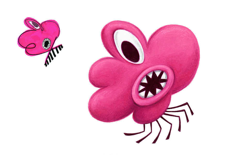 I Spent The Last 2 Years Drawing 300 Monsters Based On Kid Drawings