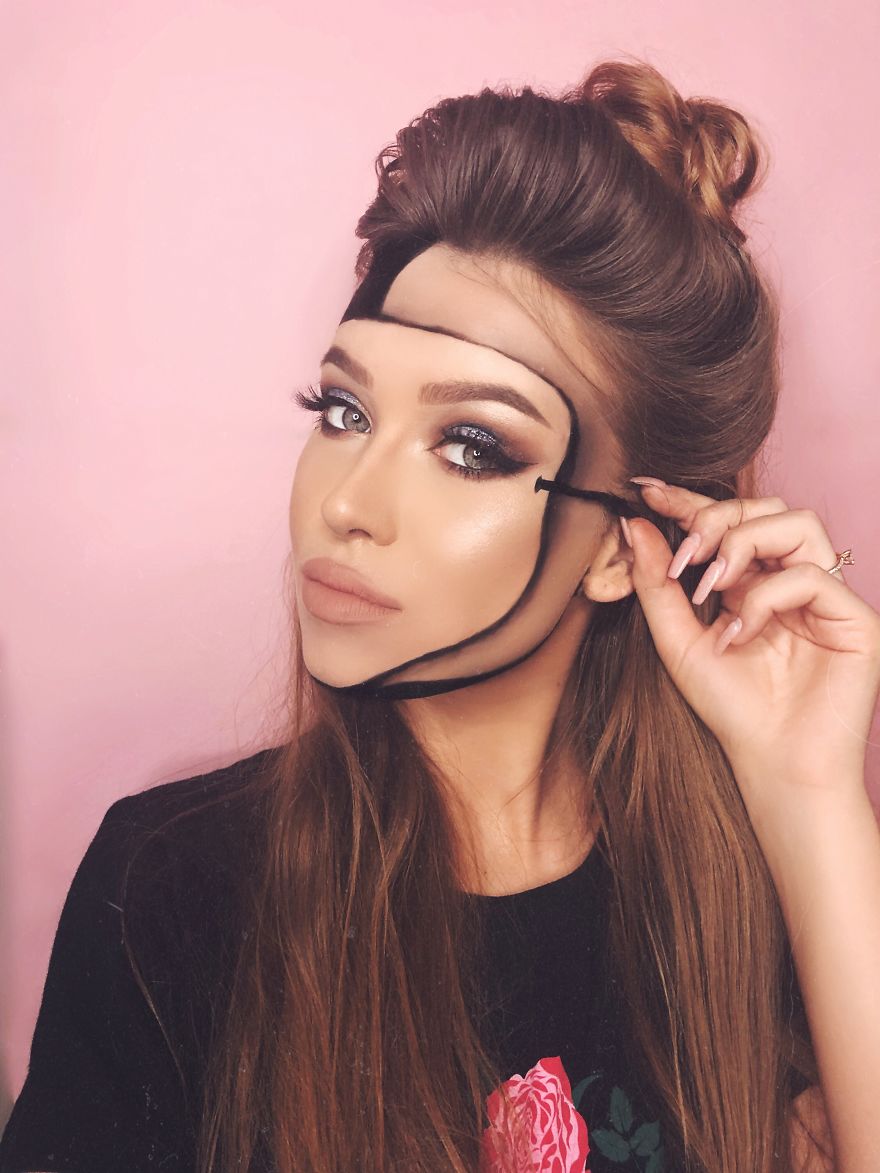 I Transform Myself With Halloween Makeup