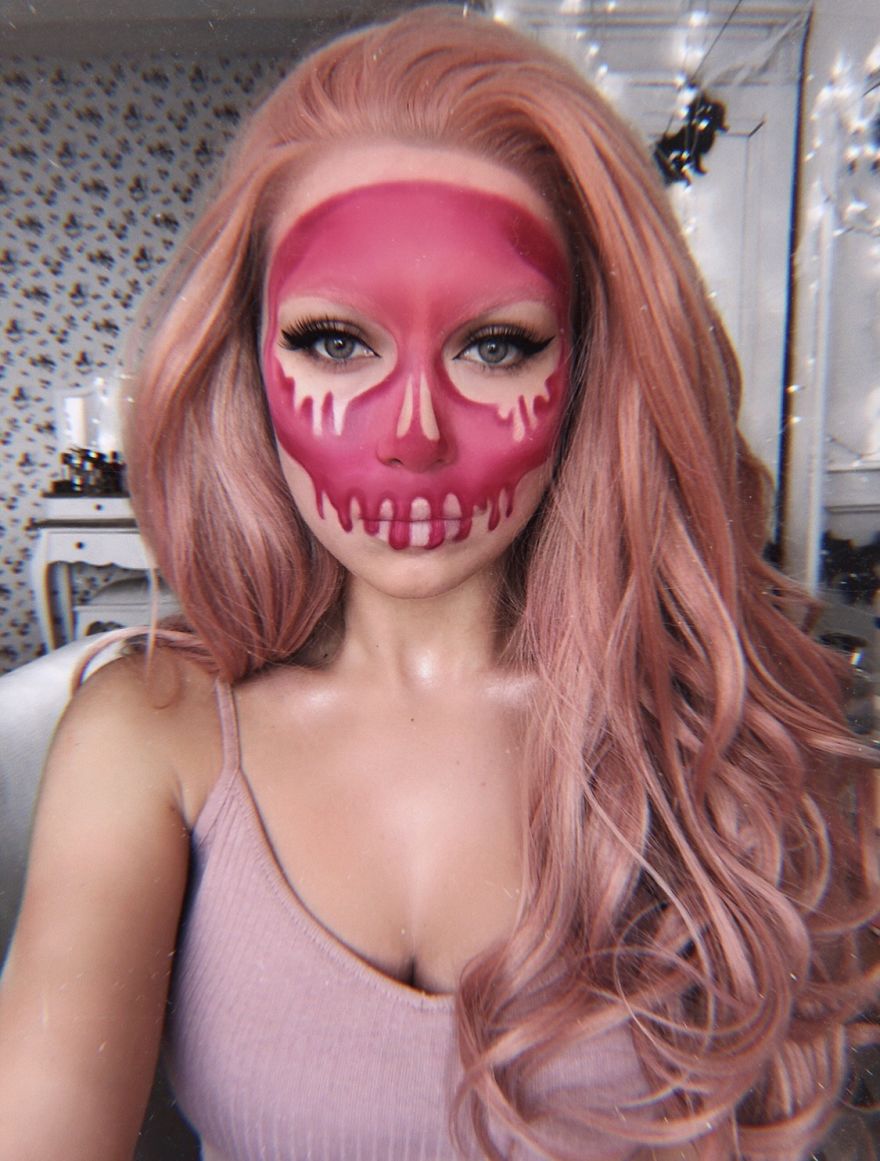 I Transform Myself With Halloween Makeup