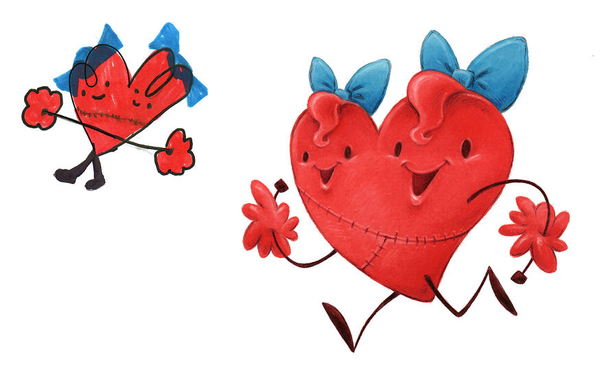 I Spent The Last 2 Years Drawing 300 Monsters Based On Kid Drawings