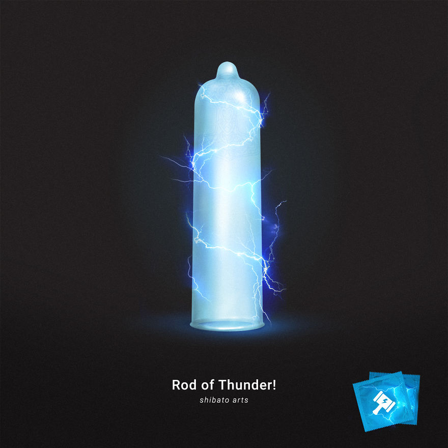 I Illustrated Condoms For Superheroes