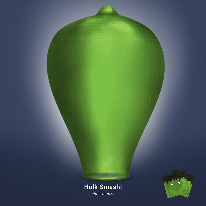 I Illustrated Condoms For Superheroes