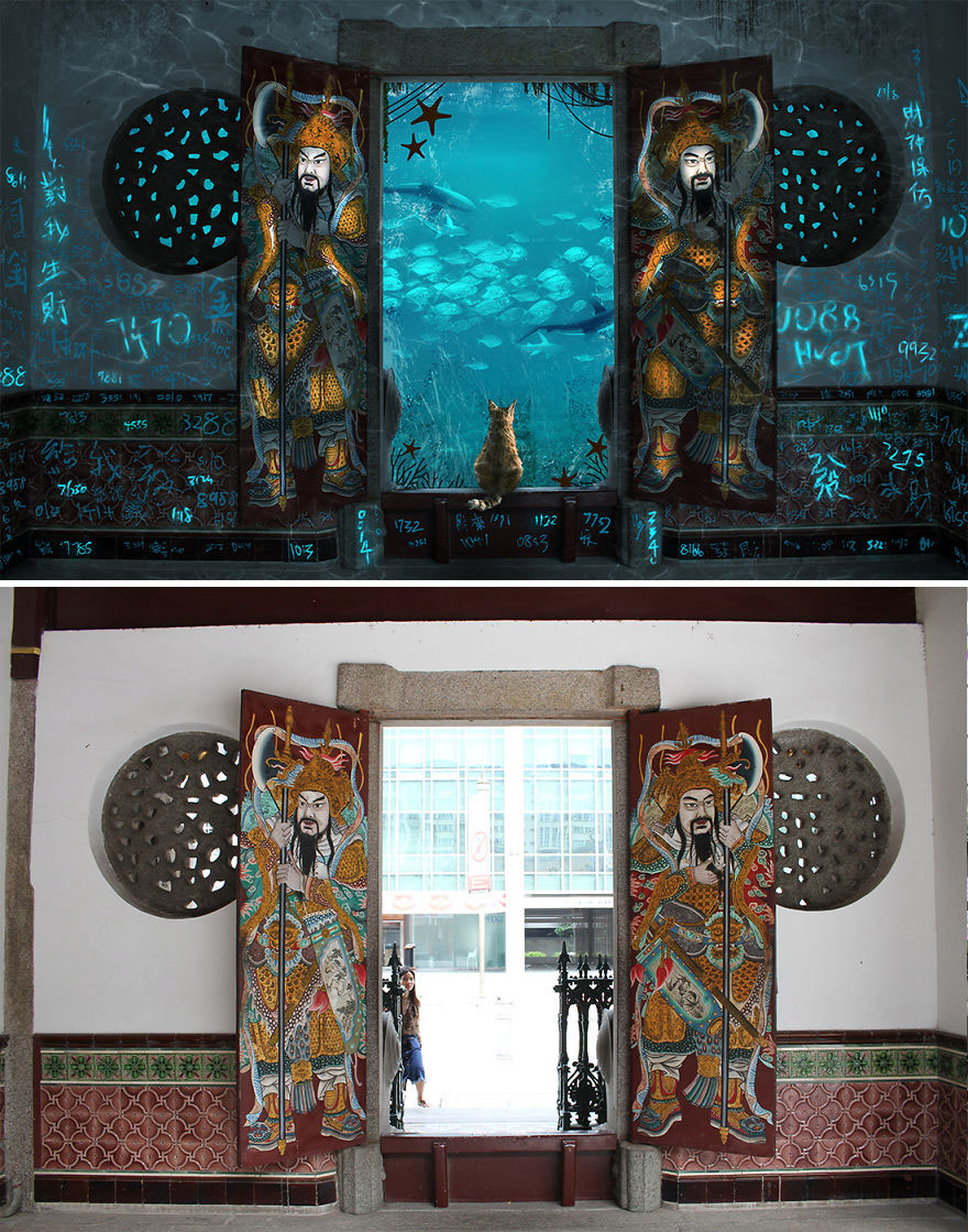 I Photoshop Singapore Underwater