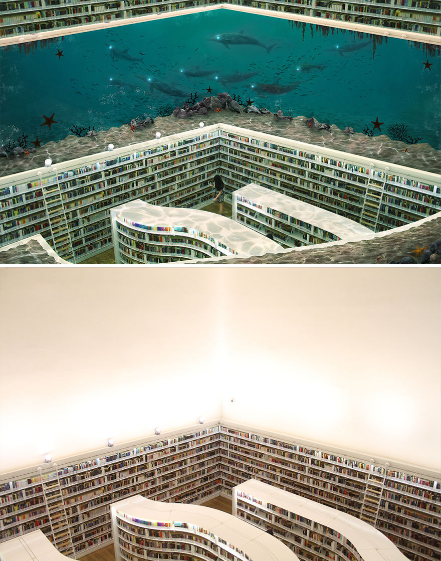 I Photoshop Singapore Underwater