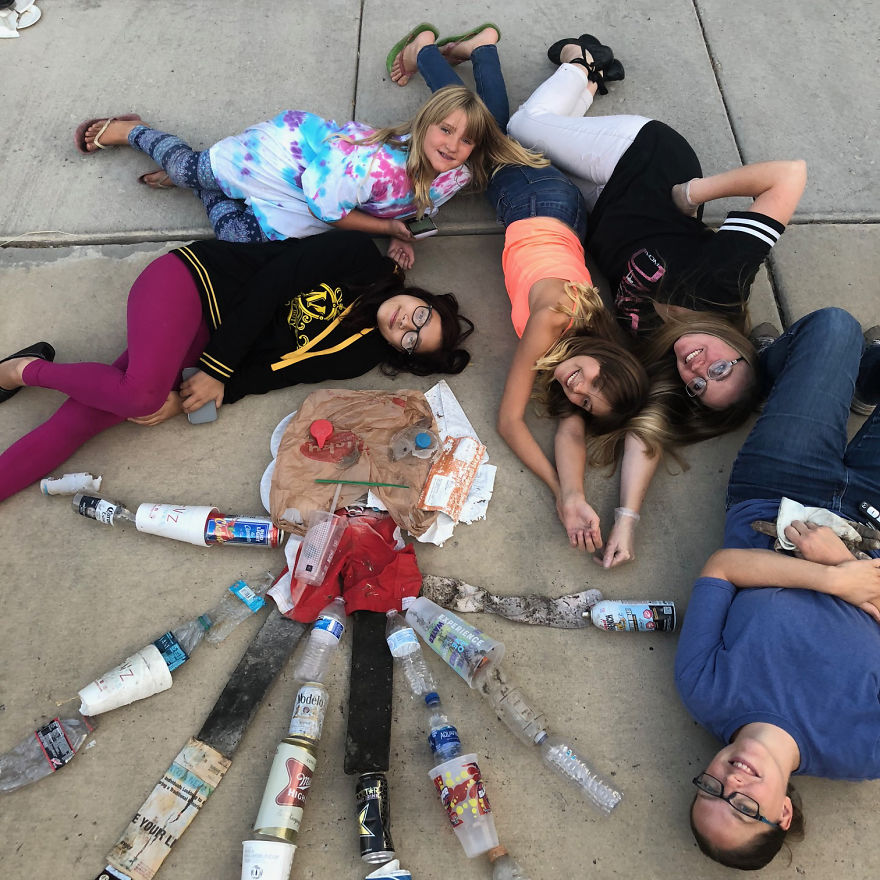 After My Picture Went Viral I Knew That I Needed To Make More Art From The Litter That I Find After My Picture Went Viral I Knew That I Needed To Make More Art From The Litter That I Find