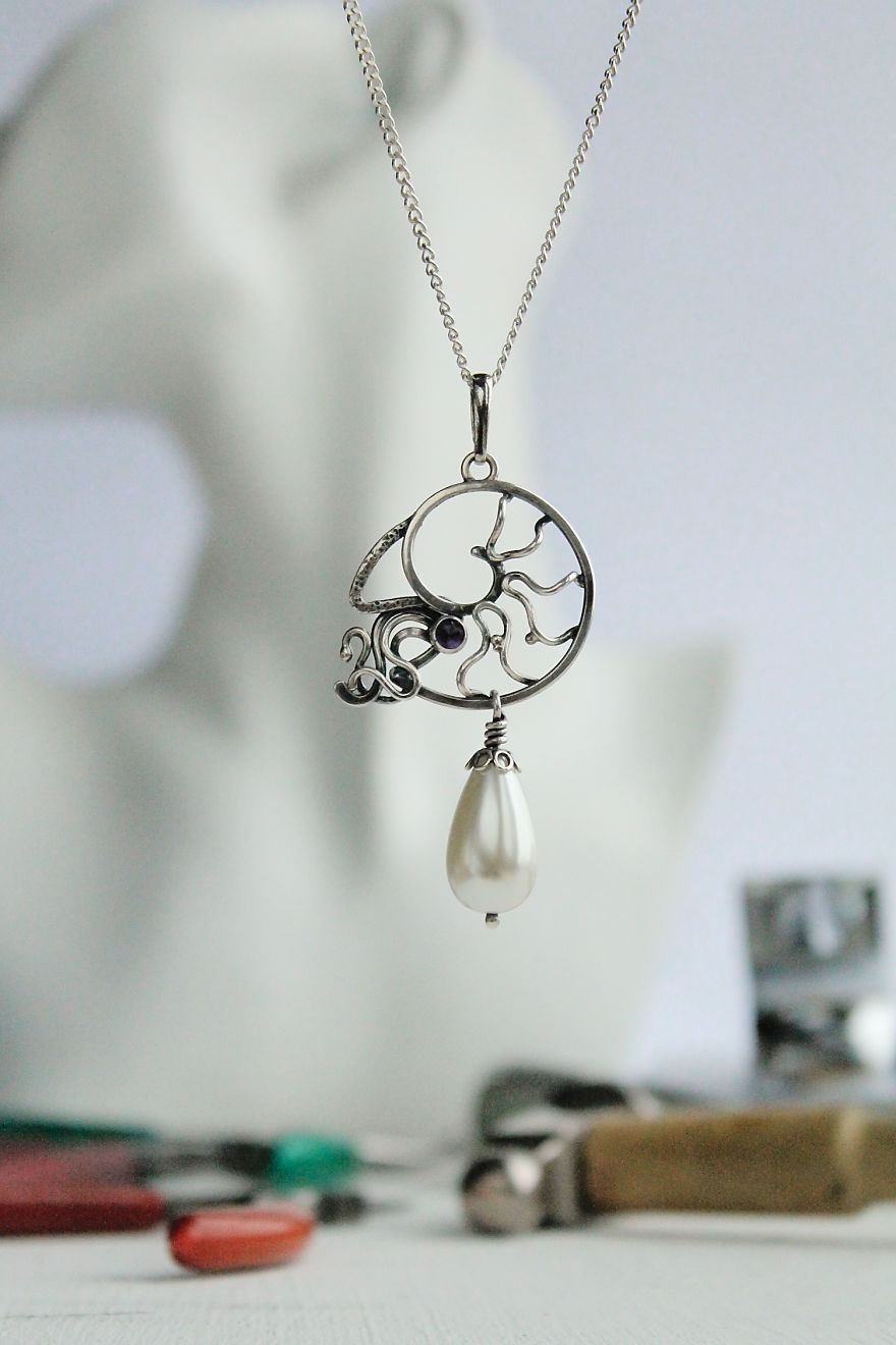 I Was Inspired By The Ocean To Make A Large Jewelry Collection