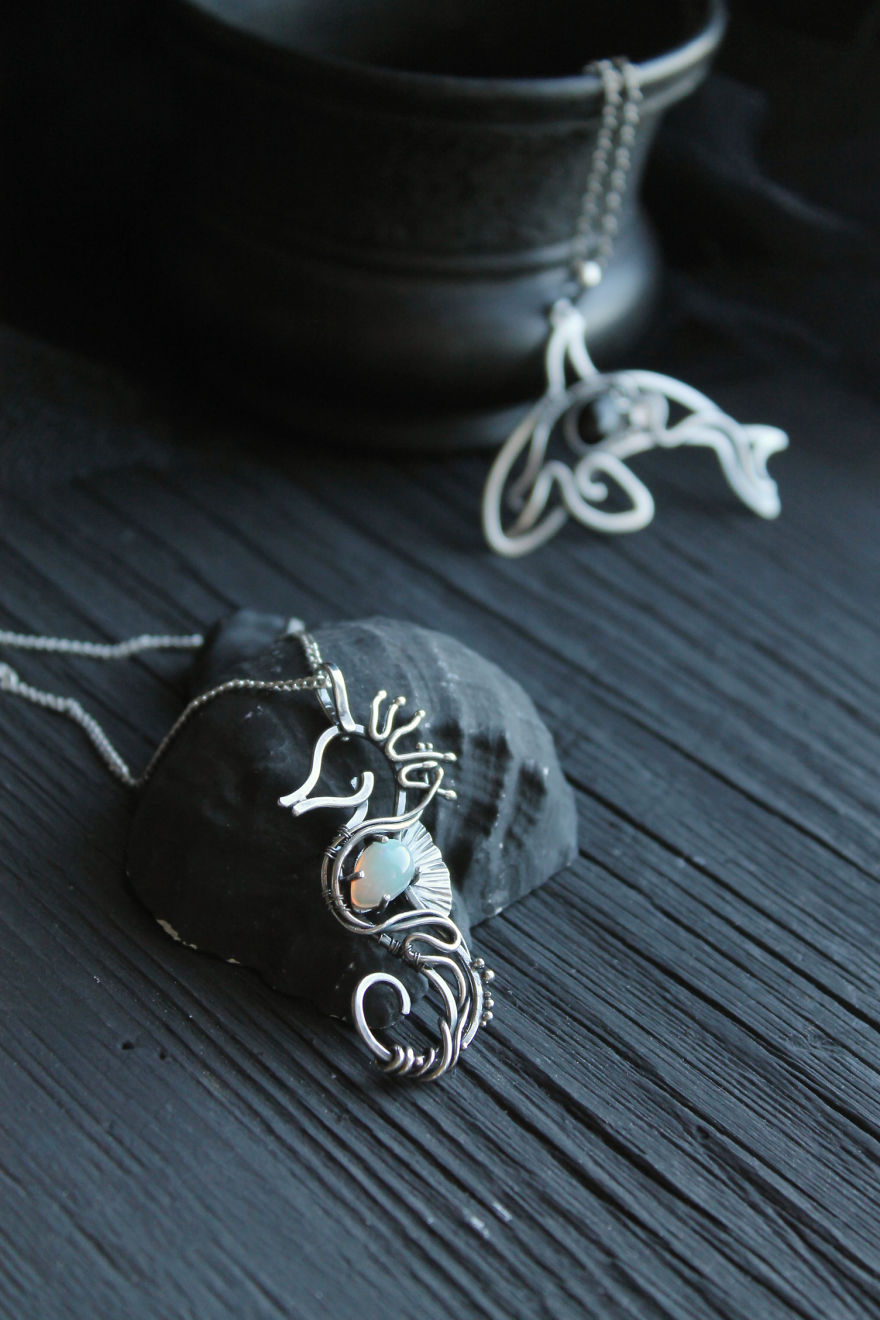 I Was Inspired By The Ocean To Make A Large Jewelry Collection