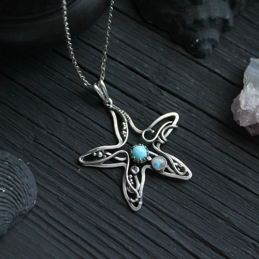 I Was Inspired By The Ocean To Make A Large Jewelry Collection