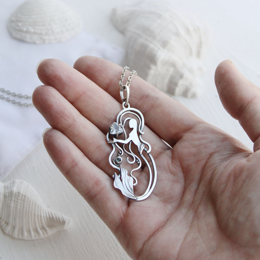 I Was Inspired By The Ocean To Make A Large Jewelry Collection