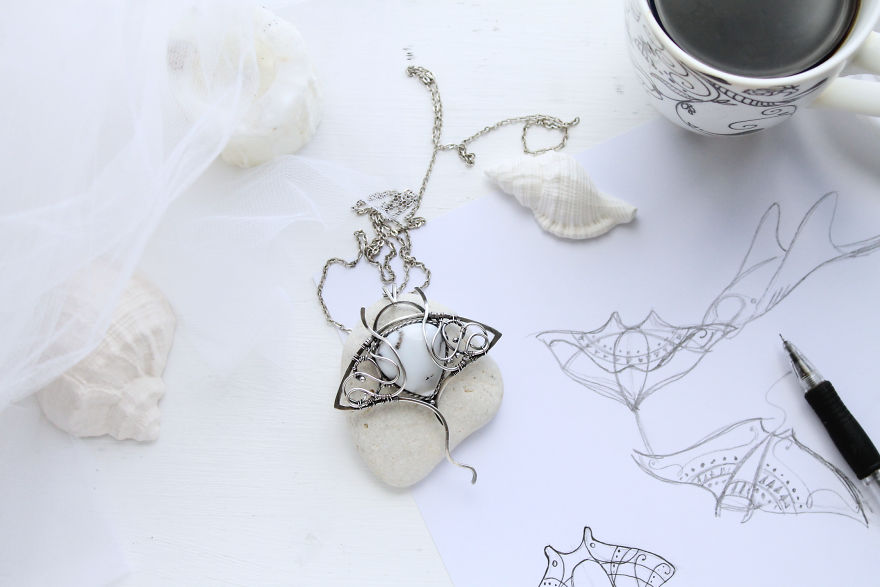 I Was Inspired By The Ocean To Make A Large Jewelry Collection