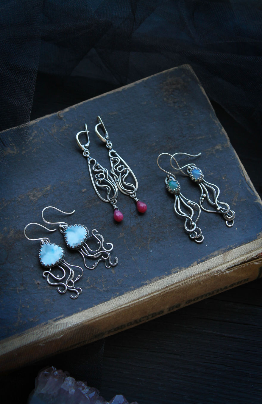 I Was Inspired By The Ocean To Make A Large Jewelry Collection