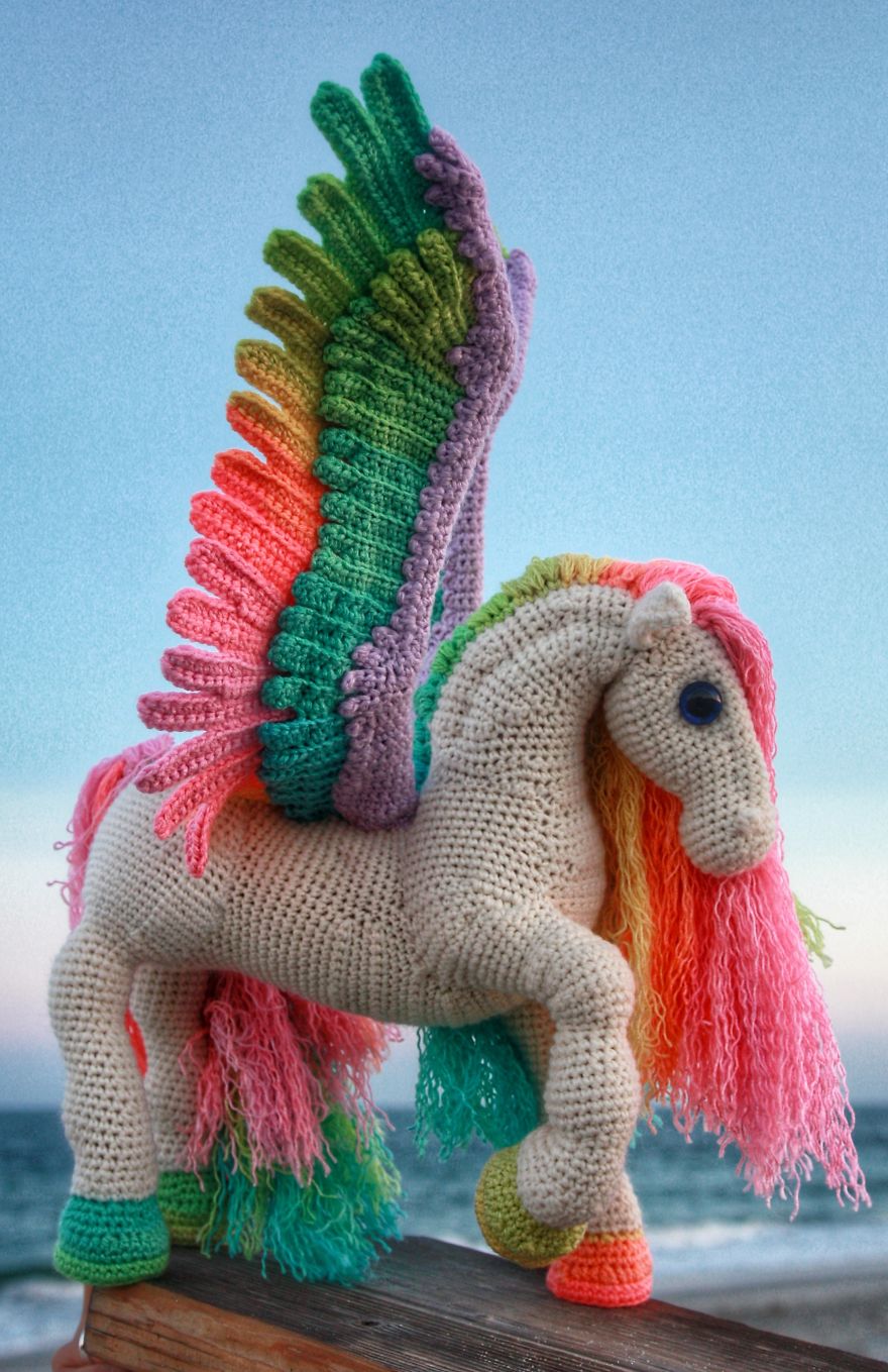 I Have Spent The Past 2 Years Writing Crochet Patterns For Fantasy Creatures