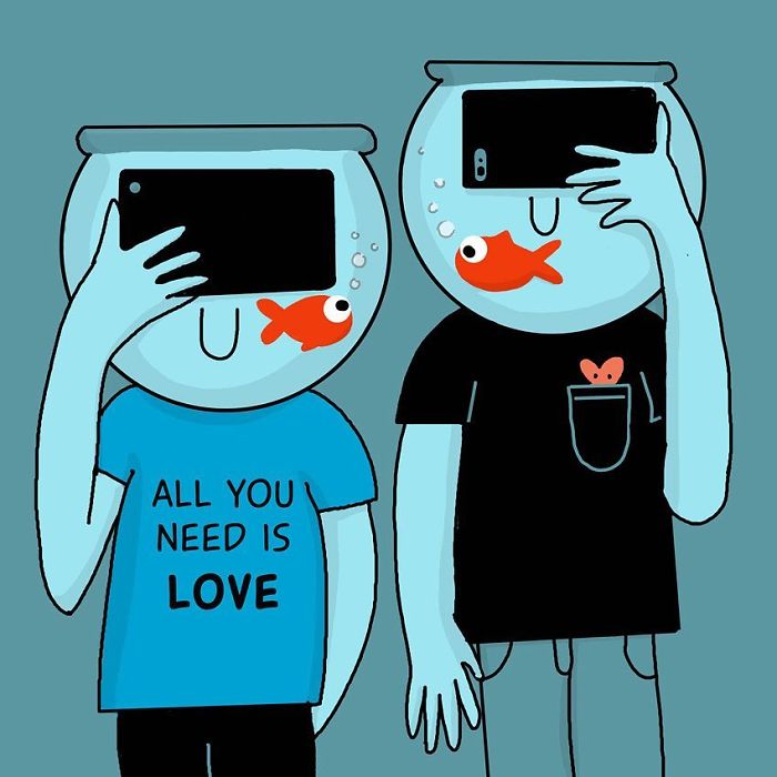 I Illustrate How We Are All Looking For Connection And Communication