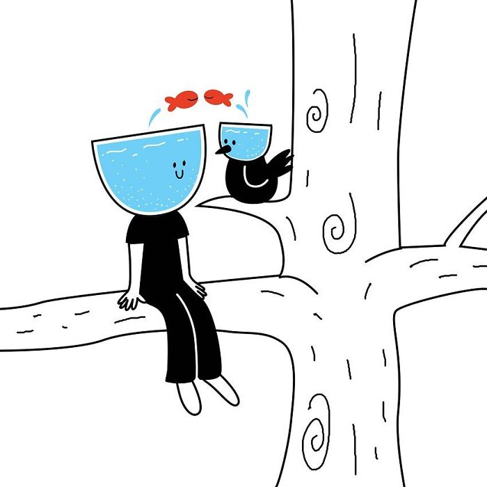 I Illustrate How We Are All Looking For Connection And Communication