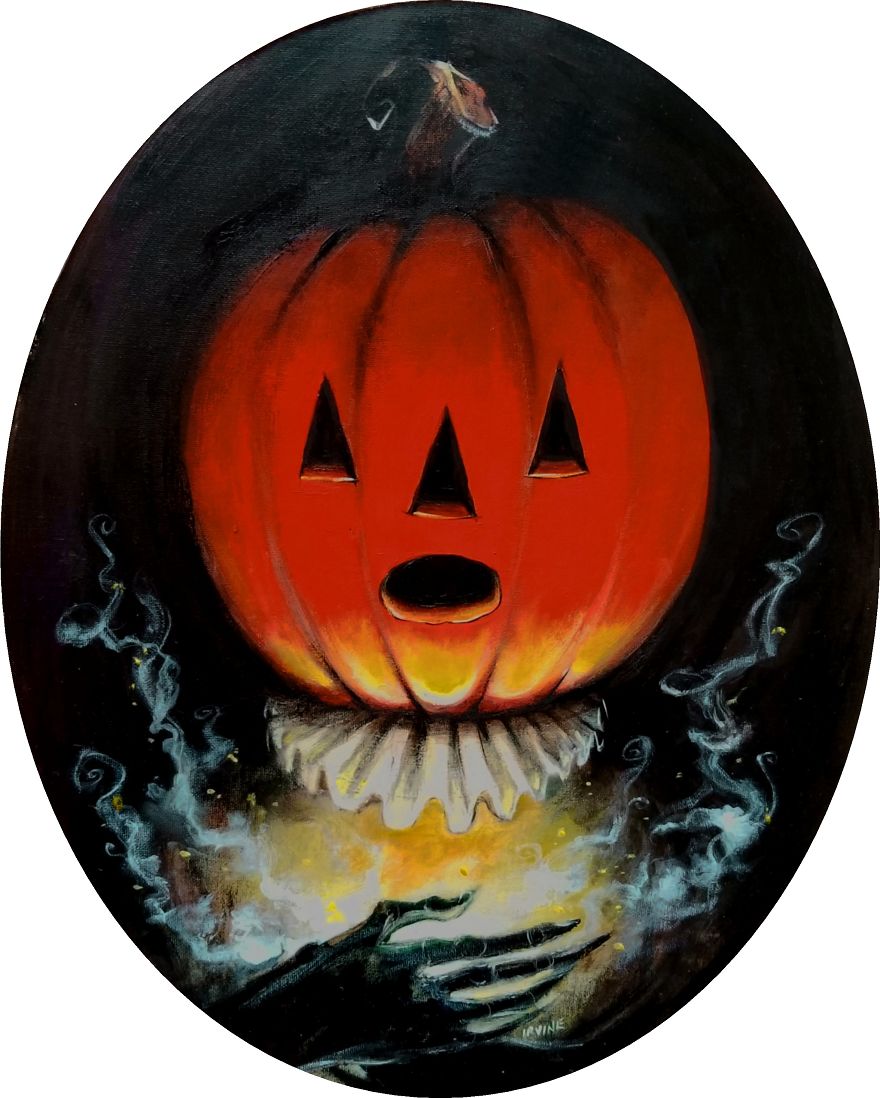 I Love To Create Halloween Art!