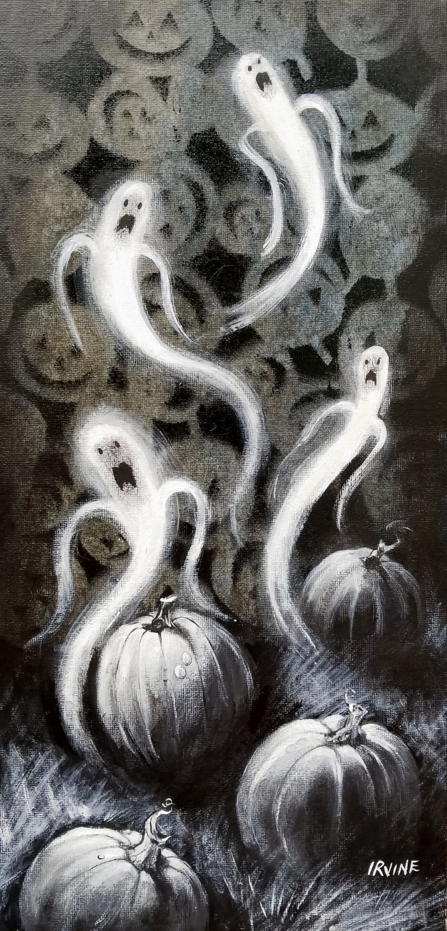 I Love To Create Halloween Art!